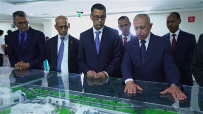 رئيس الأكاديمية العربية بالإسكندرية يستقبل وزير التعليم العالي الموريتاني 
