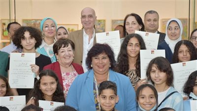 مصر تحصد جوائز الدورة الثانية لبينالي فنون الطفل