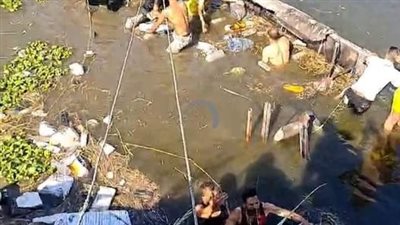 لحظة خروج الناجين من الموت في حادث المريوطية | صور