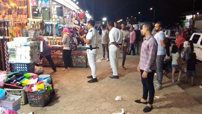 حملات مكثفة برأس البر ومراكز دمياط لإزالة الإشغالات