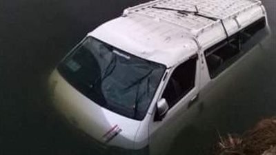 تفاصيل جديدة في سقوط أتوبيس بترعة المريوطية في البدرشين