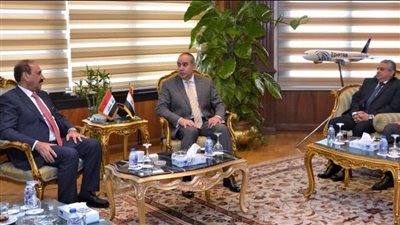 وزير الطيران المدني: حريصون على تقديم كل الدعم والتسهيلات للأشقاء العراقيين 