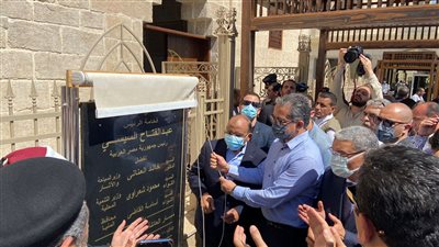 بتكلفة 300 مليون جنيه.. افتتاح تطوير مسار العائلة المقدسة بدير جبل الطير في المنيا.. العناني: ترويج عالمي لافتتاح المسار.. و60 مليون جنيه لأعمال التطوير