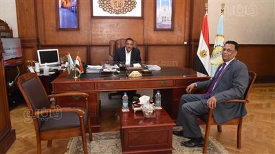 محافظ مطروح يستقبل رئيس هيئة قضايا الدولة الجديد | صور