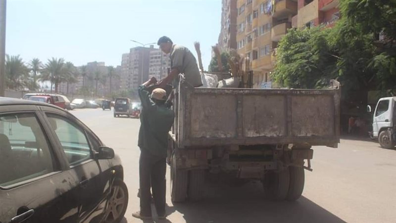 حملة نظافة في الجيزة