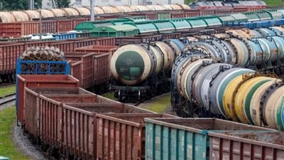  وصول أول قطار محمل بالبضائع من روسيا إلى إقليم كالينينجراد 