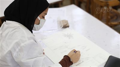 ارسم ولون.. اختبارات القدرات لطلاب الثانوية بكلية فنون جميلة حلون | فيديو 