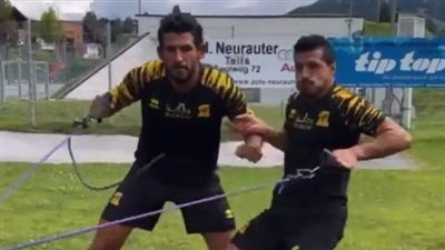 الفراعنة يشعلون المران.. محبو اتحاد جدة يتفاعلون مع فيديو لطارق حامد وحجازي 