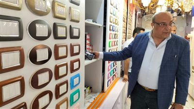 جولات لوكيل وزارة التموين في أسواق الأدوات الكهربائية بالإسكندرية