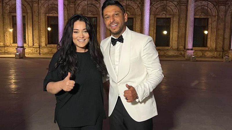 راندا البحيري ومحمد