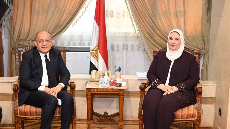 وزيرة التضامن الاجتماعي