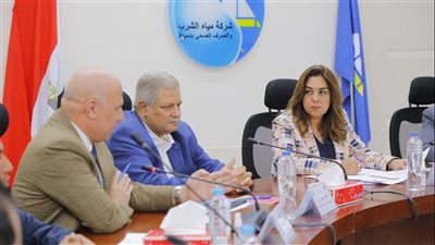 رسلان وعوض يتابعان توصيل المياه لـ 27 قرية في دمياط