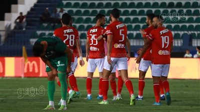 ديانج يحرز الهدف الأول للأهلي في مرمي المقاصة | صور