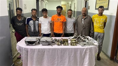 القبض على 5 تشكيلات عصابية واعادة 6 سيارات مسروقة