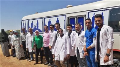 قافلة طبية لقرية السماحة للأرامل والمطلقات بأسوان | صور