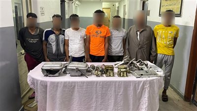 إحالة المتهمين بسرقة إشارات السكك الحديدية بالشرقية للنيابة العسكرية 