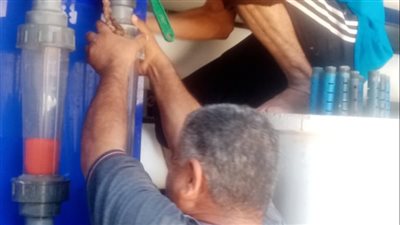 رئيس مياه القناة: تغيير منظومة الكلور بمحطات الإقليم