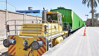 العربية للتصنيع: إنتاج أول قطار من 25 عربة لنقل الغلال بتصميم جديد