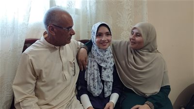 ختمت القرآن والصلاة قبل المذاكرة.. آلاء الشامي الرابع على الثانوية الأزهرية تروي سر تفوقها |فيديو