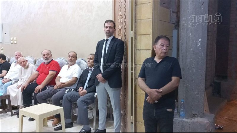 بدء عزاء زوجة طاهر