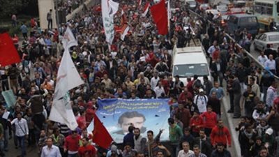 متظاهرو «رابعة»: الديمقراطية بين أيدينا فقل نعم للدستور