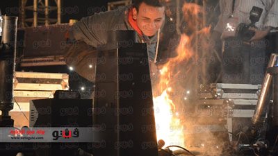 بالصور.. حريق في حفل الشاب خالد ببورتو كايرو