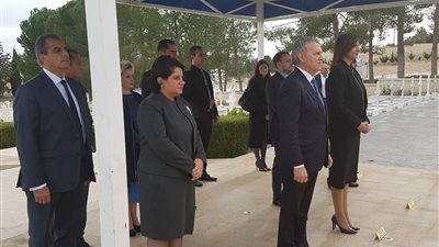 نبيلة مكرم تلتقي وزير شئون المغتربين القبرصي لبحث تعاون الجاليات