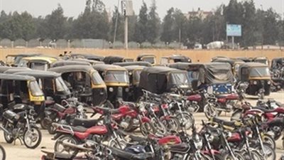 ضبط 704 دراجات بخارية مخالفة في حملة أمنية بـ 19 محافظة