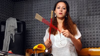 منه شلبى تبدأ تصوير 