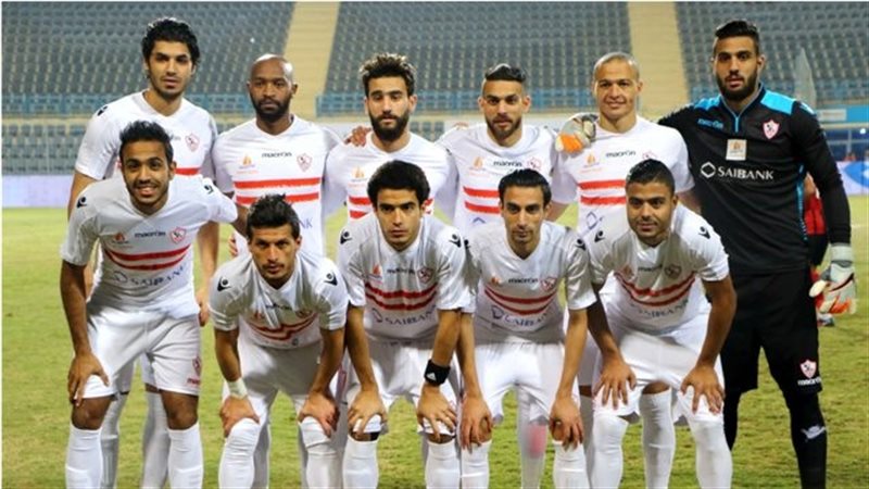 لاعبو فريق الزمالك