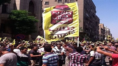 تجمع أعضاء «طلاب ضد الانقلاب» بعزبة النخل