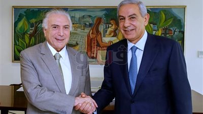 رئيس البرازيل يستقبل وزير التجارة ويتسلم رسالة من السيسي