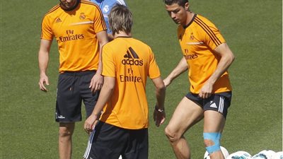 رونالدو يشارك في تدريبات ريـال مدريد قبل مواجهة سيلتا فيجو