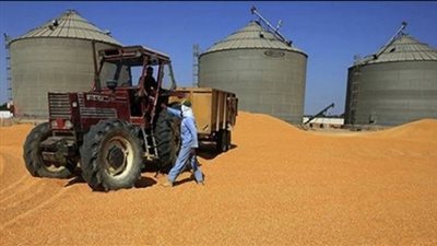 183 ألفا و553 طن قمح في صومعة ميناء دمياط