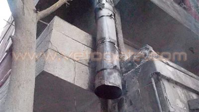 بالصور.. السيطرة على حريق في محل كباب بعين شمس