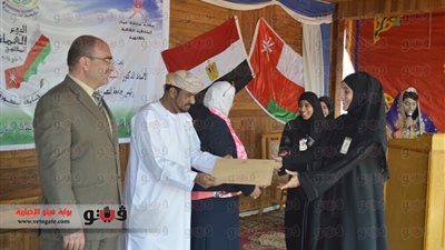 بالصور.. جامعة المنصورة تحتفل باليوم العماني