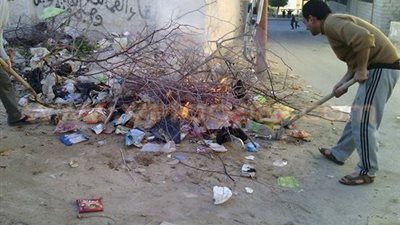 بالفيديو والصور.. حريق جراج شركة النظافة يكشف عورة المسئولين بشمال سيناء