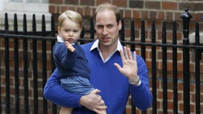 فنانة بريطانية ترسم صورة لدوق كامبريدج والأمير جورج باستخدام الشيكولاتة