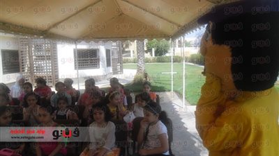 بالصور.. بدء البرنامج الصيفي للأطفال بمكتبة دمنهور
