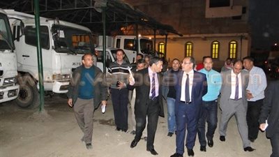 بالصور.. محافظ البحيرة يطالب بالحفاظ على مركبات الوحدات المحلية