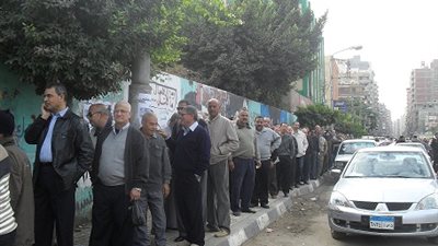 انفجار ماسورة الصرف الصحى تعطل التصويت بلجنة بالمنصورة