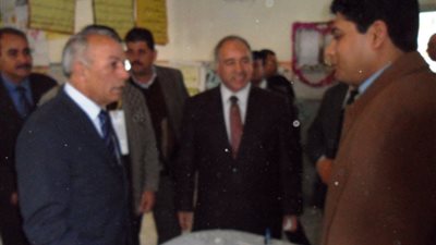 حرحور يتفقد لجان الاستفتاء بمدينتي رفح والشيخ زويد