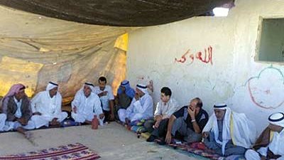 نحر الذبائح ابتهاجًا بنتيجة الاستفتاء بشمال سيناء