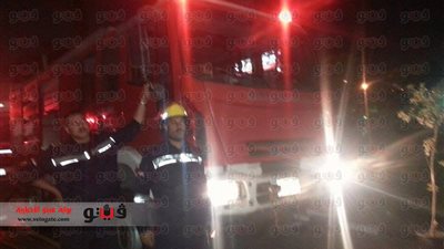 إصابة أحد أفراد الأمن في حريق وزارة الرياضة