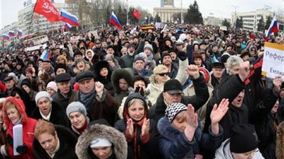 89 % من سكان مدينة دونيتسك يؤيدون الانفصال عن أوكرانيا