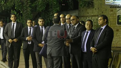 بدء عزاء المستشار حسن بدراوي بنادي قضاة مجلس الدولة (صور)