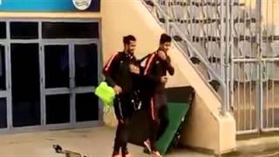 بالفيديو.. وصول لاعبي إنبي إلى بتروسبورت استعدادًا للقاء غزل المحلة