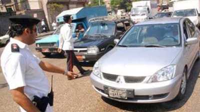 حجز 413 سيارة ودراجة نارية وضبط 9 سائقين يتعاطون مخدرات