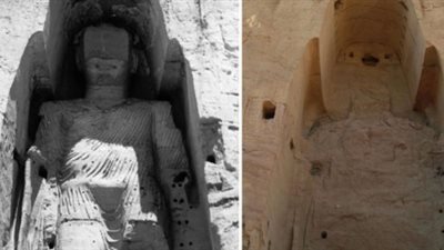 اعتداء السلفيين على الآثار يتواصل.. تمثال المرأة العارية بالجزائر آخرها.. تدمير «بوذا» بالديناميت.. دعوات لاستكمال المسيرة بأبو الهول.. وتحطيم رءوس تماثيل الحديقة اليابانية