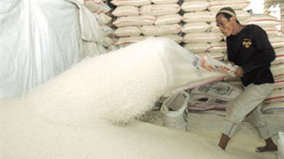 507 آلاف طن أرز احتياطى البطاقات التموينية